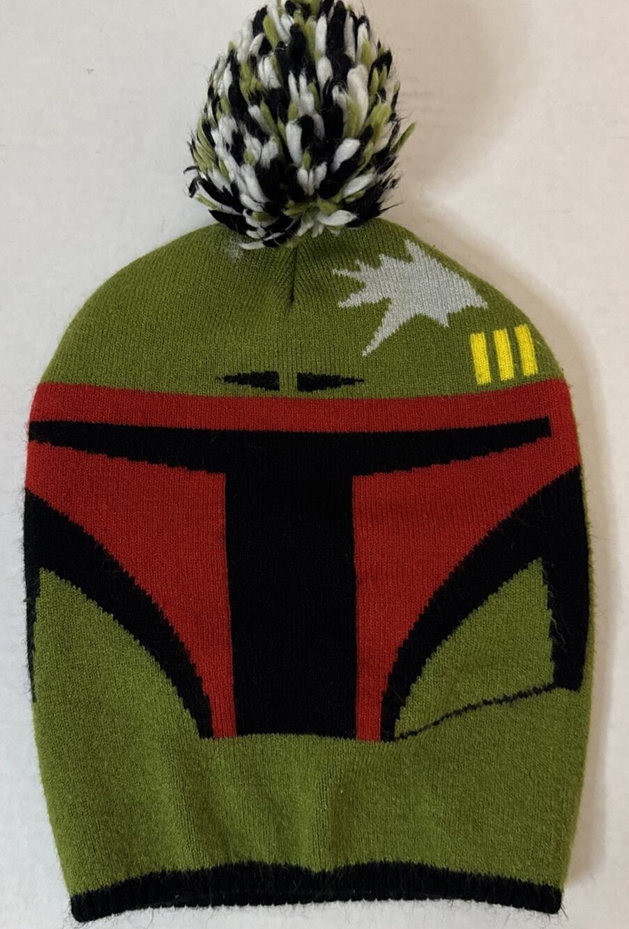 STAR WARS Boba Fett Beanie Pom Pom Hat